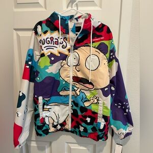 Members Only x Nickelodeon Rugrats windbreaker jacket — Tags still on, size M